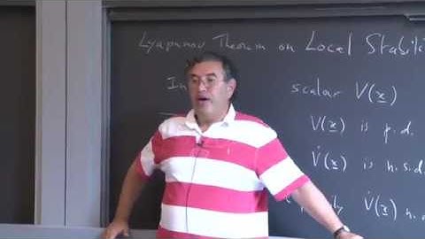 3  Lyapunov Stability Analysis