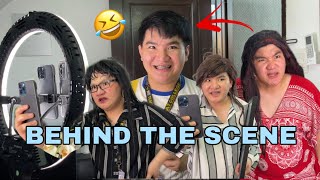 BEHIND THE SCENE NG TIKTOK VIDEO KO (GANTO KO MAG VIDEO) | Jomar Yee