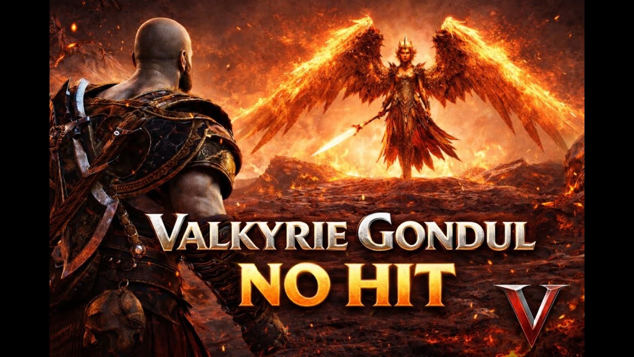 God of War (2018) – Valkyrie Gondul | No Hit | VOIDPARRY