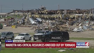 Marietta has critical resources knocked out by tornado