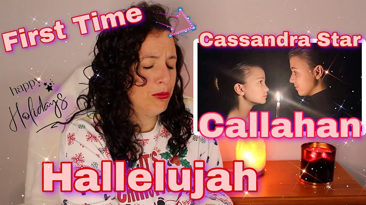 First Time Reacting to Cassandra Star & her sister Callahan | An Easter Hallelujah| Wonderful Cover