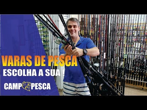 Vídeo: Como Escolher Uma Vara De Pescar