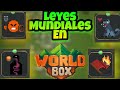 Leyes en worldbox ¿como funcionan?