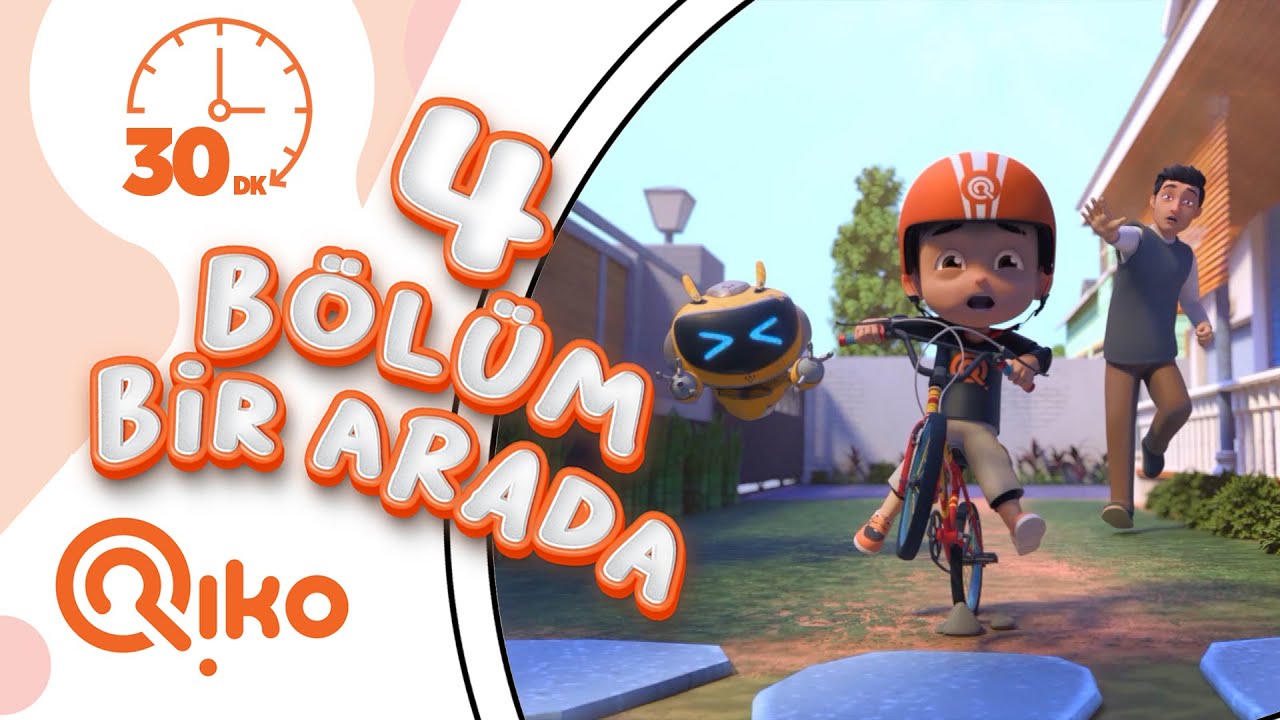 Riko - Tam 30 Dakika - 4 Bölüm Bir Arada #riko #çizgifilm