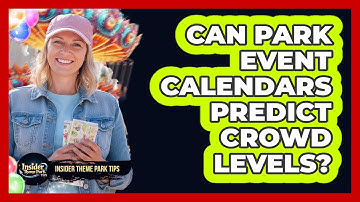 Can Park Event Calendars Predict Crowd Levels?