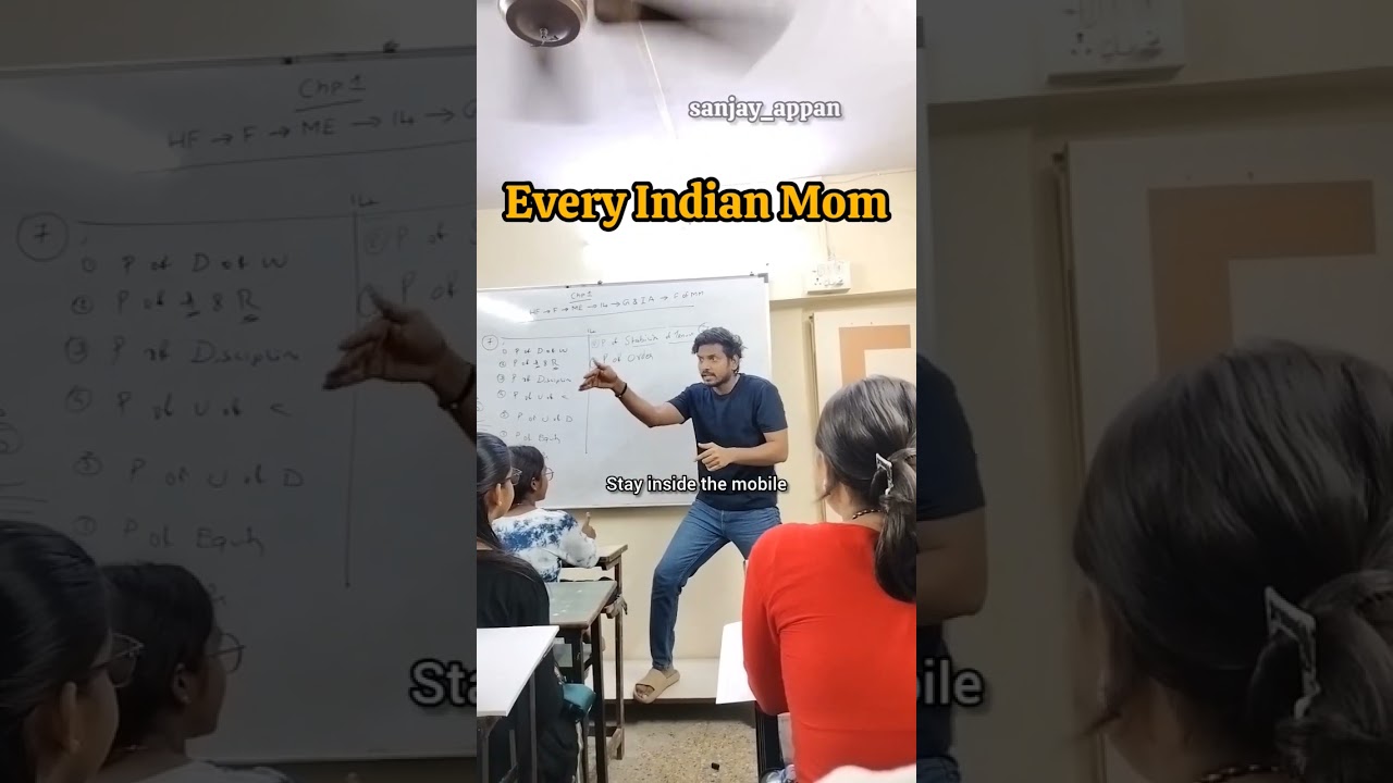 Every Indian Mom | Sanjay Appan | Commerce Teacher