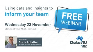 Using Data and Insights to Inform Your Team