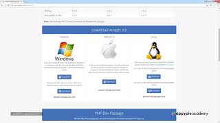 How to setup and Install AMPPS? : Lesson 15