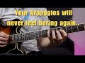 How i use triad arpeggios to create licks and bebop flow on guitar