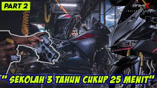 Cara Service CBR 250RR | GAUSA KE BENGKEL DIJAMIN BISA SENDIRI #belajarservice #tutorial