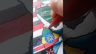 🇪🇷 Eritrea 🇪🇷                                    #flag #geography #map #eritrea