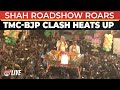 Amit Shah Holds Mega Roadshow In Jagatdal Amid Bengal Political Showdown