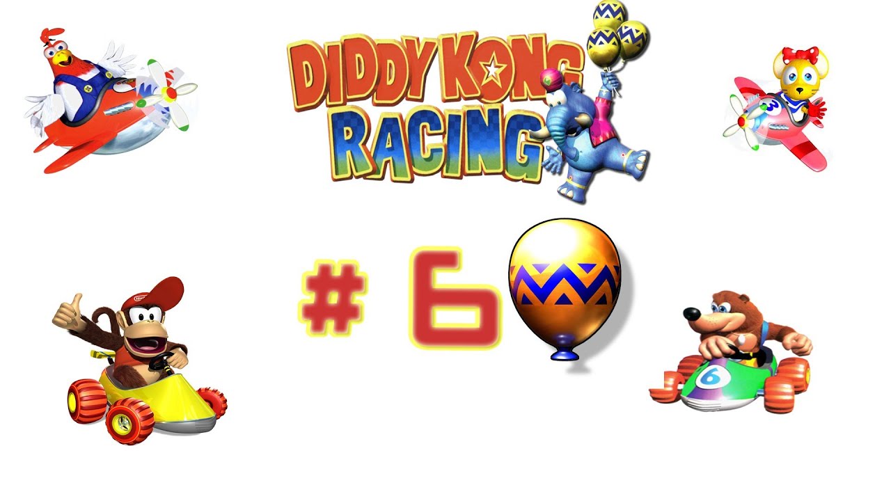 Diddy Kong Racing Frosty Village