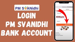 How to Login to PM Svanidhi Bank Account (2024) | Sign In to PM Svanidhi Bank Account screenshot 5