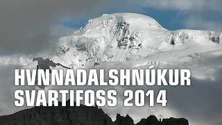 Svartifoss and Hvannadalshnúkur 2014