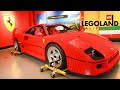 Life Size Ferrari F40 made out of LEGO arrives at LEGOLAND California