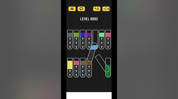 water sort puzzle level 8002-8003