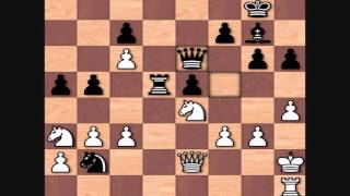 Bent Larsen vs Dragoljub Minic, 1970 Palma de Mallorca Interzonal