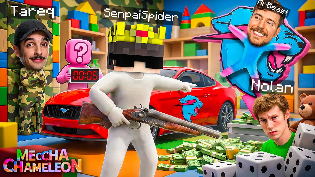 ⁣I ALMOST WON MRBEAST'S Meccha Chameleon Event!