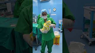 New baby born by cesarean #cesareanbirth #baby