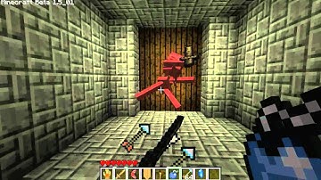 Legend of Zelda Minecraft Custom Map Part 11! "Bomb Wall"