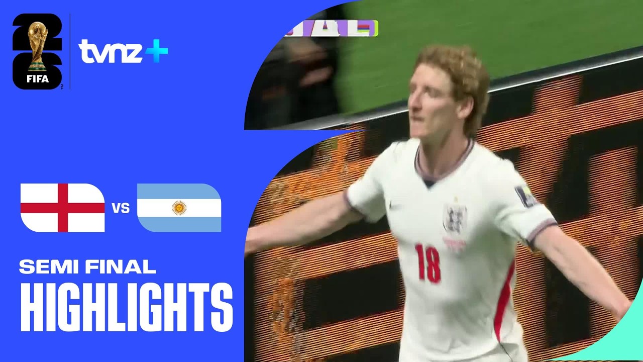 England vs Argentina | Match Highlights | Semi-Final | FIFA World Cup 2026™
