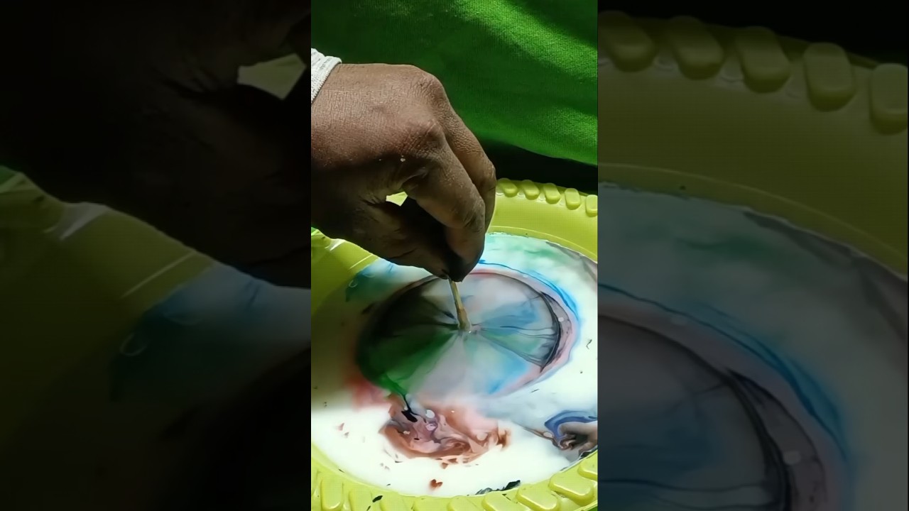 Milk🥛 and dish soap 🫧 or colour experiment 😱 