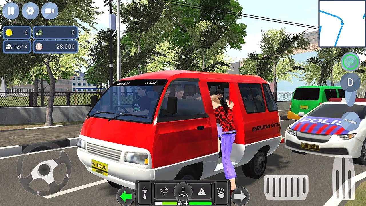 Narik Angkot Palembang | Angkot d Game #6