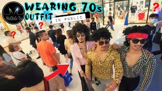 Wearing Retro 70S Outfit Challenge In Public Lumang Kasuotan Maskelstv