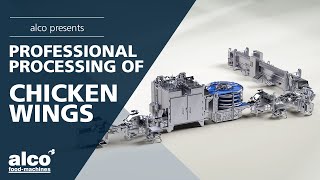 alco insights - How to process chicken wings with food machines