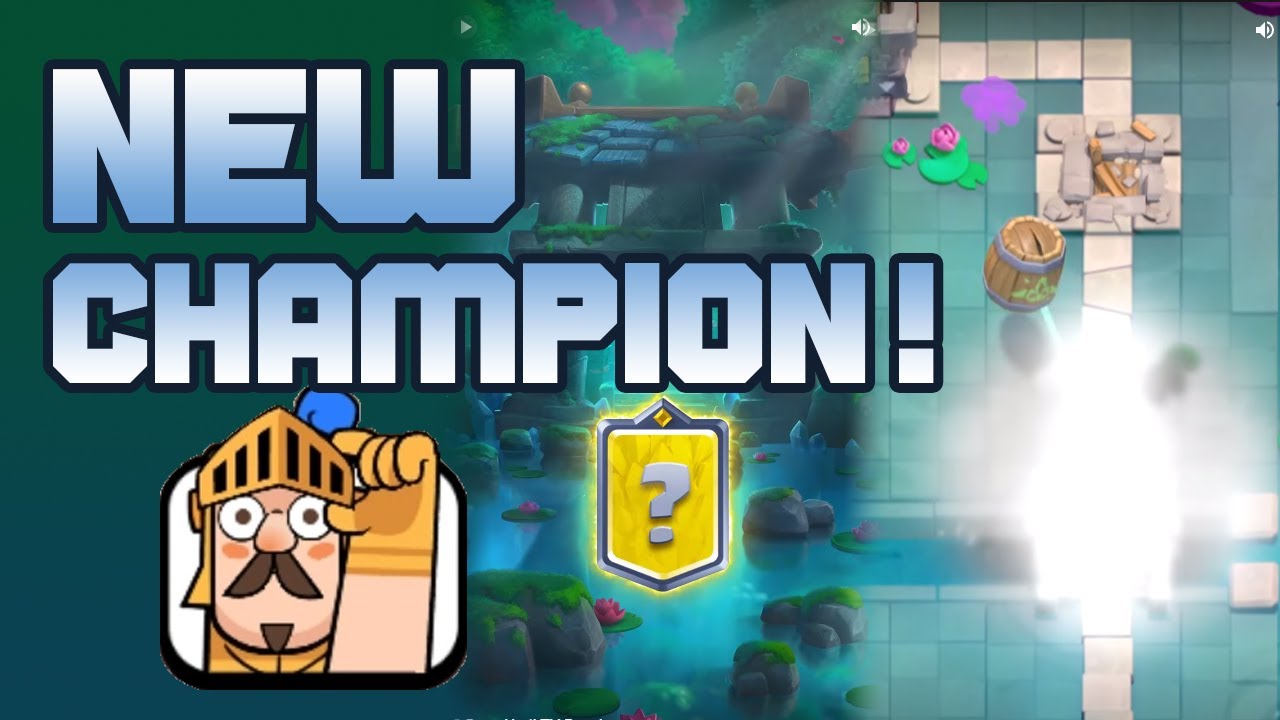 NEW CHAMPION! Clash Royale YouTube