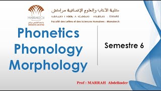 Phonetics - Phonology - Morphology - Exercise - P13