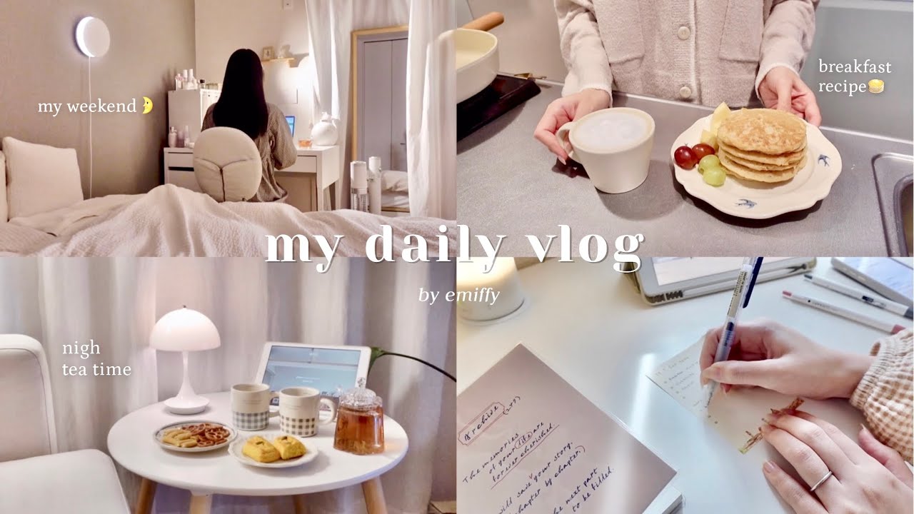 cozy weekend routine 🍂🌛 | self-care, home cooking & little treats for myself