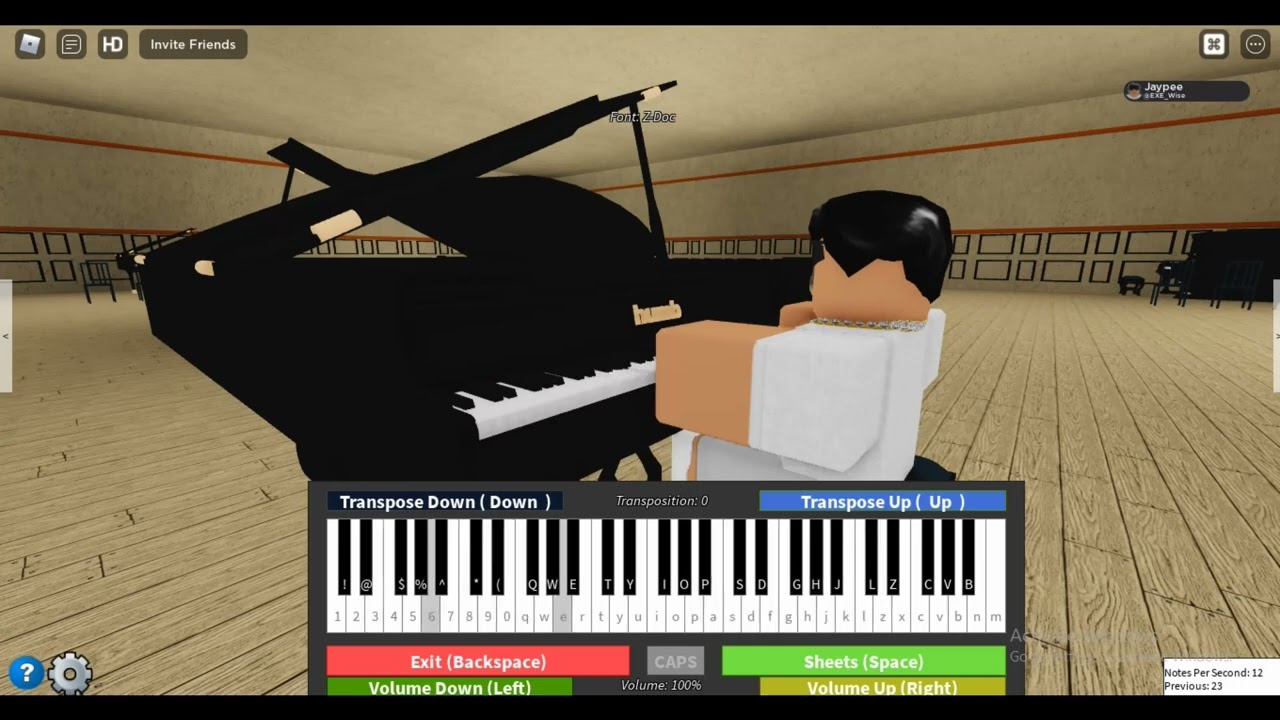 Roblox Piano - Rush E - YouTube