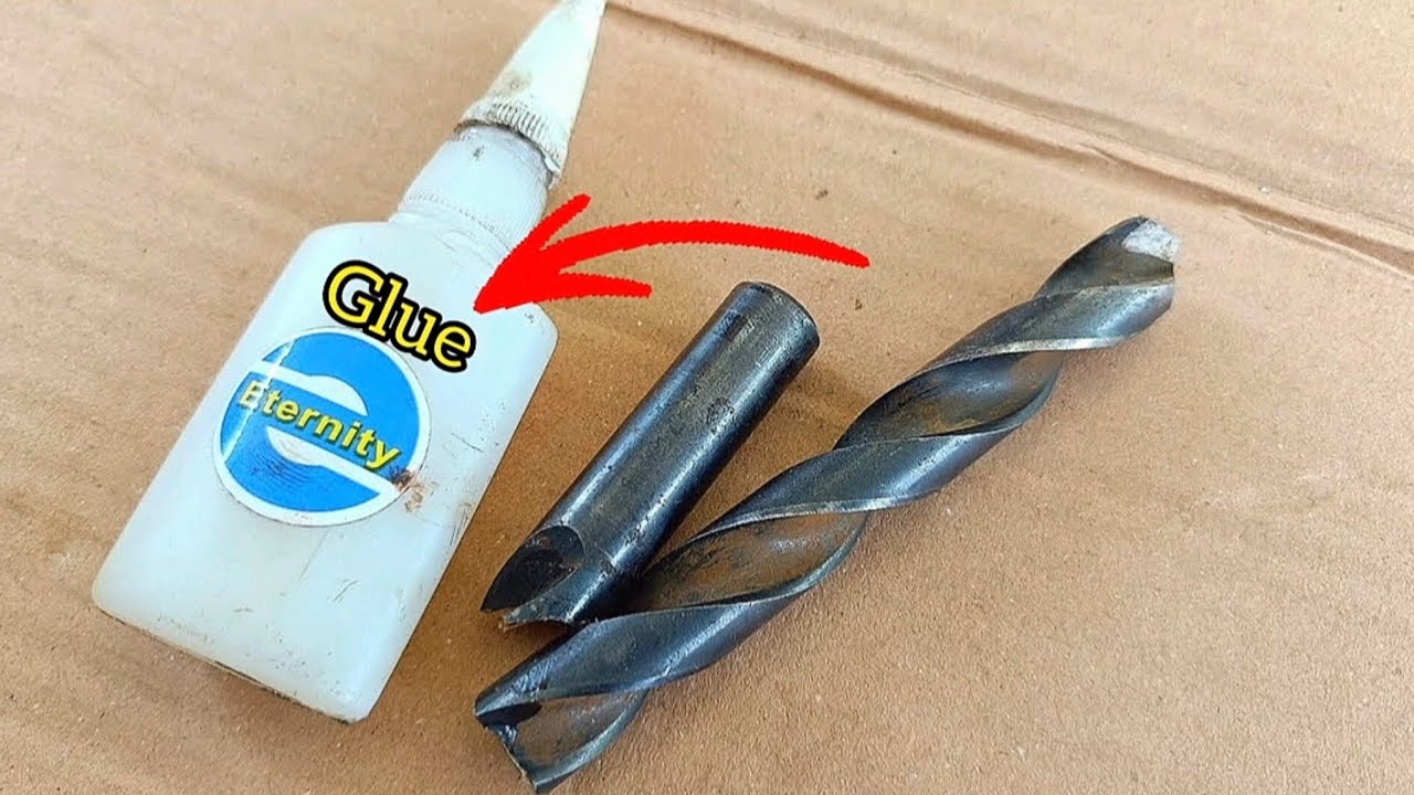 You will save a lot of money, here's how to repair a broken drill bit ...
