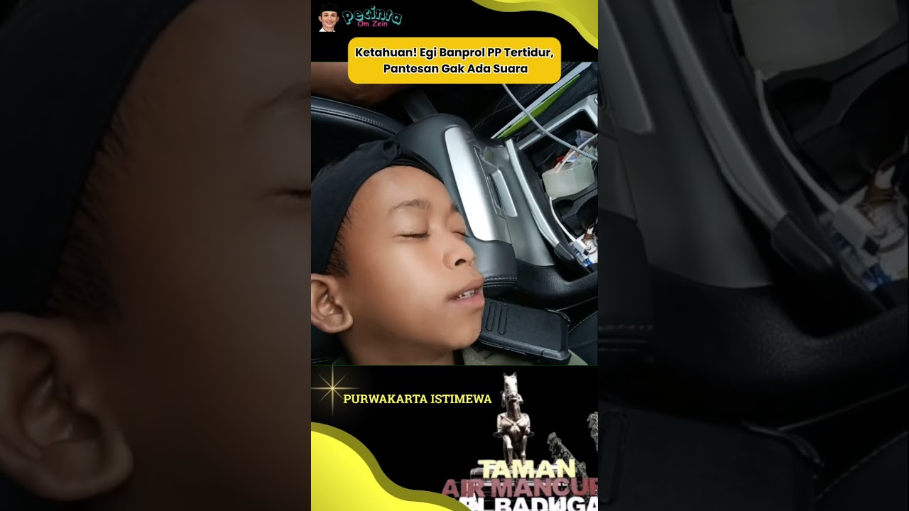 Ketahuan! Egi Banprol PP Tertidur, Pantesan Gak Ada Suara 
