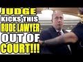 Judge Physically Removes Disrespectful Lawyer From Court After Wild Meltdown!