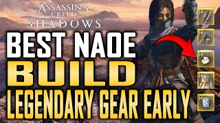 Assassins Creed Shadows Best Build for Naoe - Overpowered Legendary Armor & Weapons to Get Early