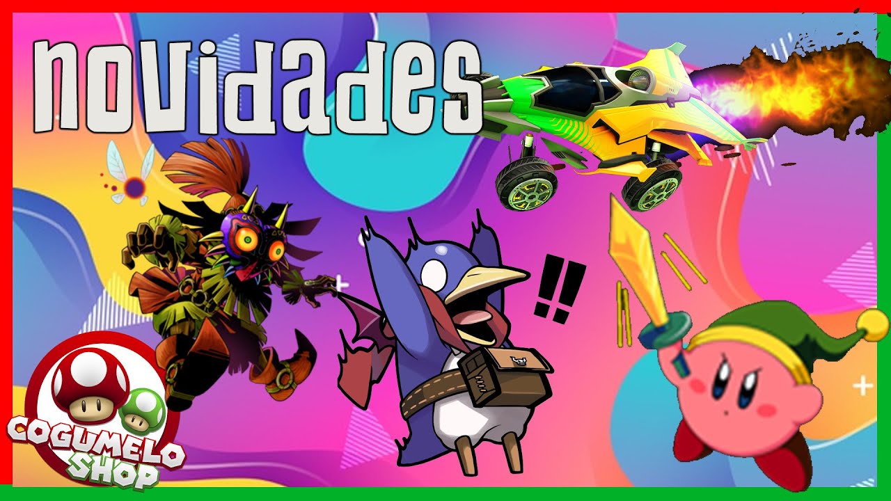 Novo KIRBY, jogos GRÁTIS e SKULL KID