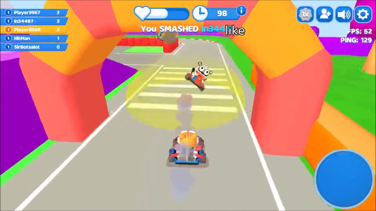 smash karts hacking the XP Part 1(Not working hack trick Deleted by Tall  Team) 