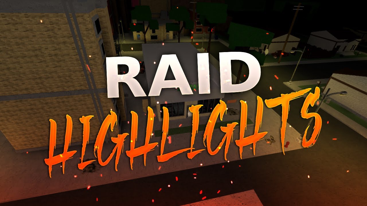 raid highlights- da hood Roblox