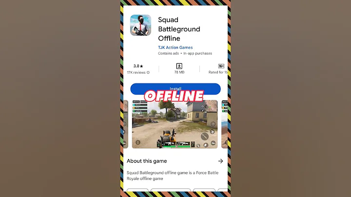 TOP 3 New Offline Battle Royale Games😱#shorts