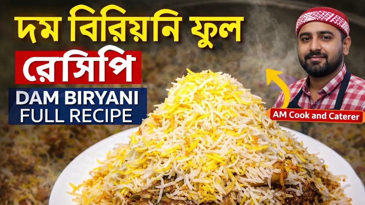 দম বিরিয়ানি ফুল রেসিপি দেখার জন্য শেষ মুহূর্ত পর্যন্ত অপেক্ষা করুন 😍🥰