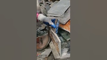 Hand Split Mushroom Surface Rusty Slate Wall Panel