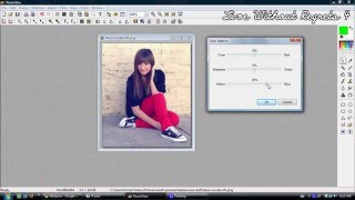 Photofiltre Tutorial // Blue-Yellow Effect