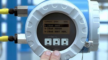 How to change 4 to 20 mA Current Output – Promag 53, Promass 83, Prosonic 93