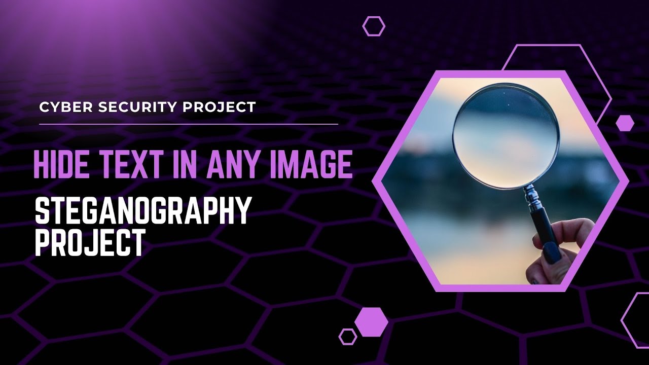 Steganography GUI with Python | Hide & Extract Secret Text from Images ...