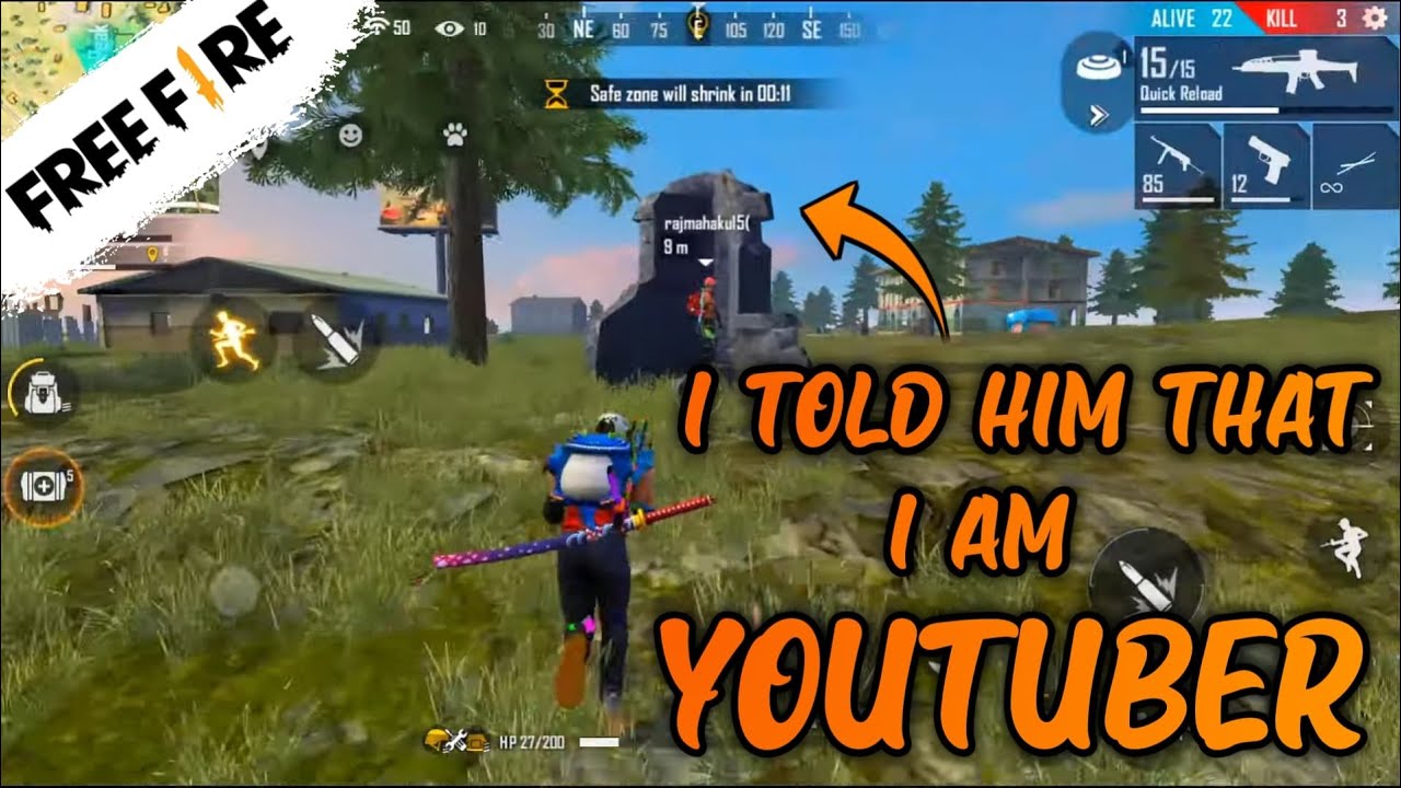 Happiness When I Told Him That I M A Youtuber In Random Match