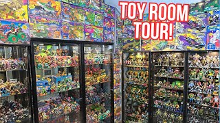 INSANE TMNT TOY ROOM Tour! Playmates, NECA, Super 7, Lego,  Nintendo  Behind The Collector