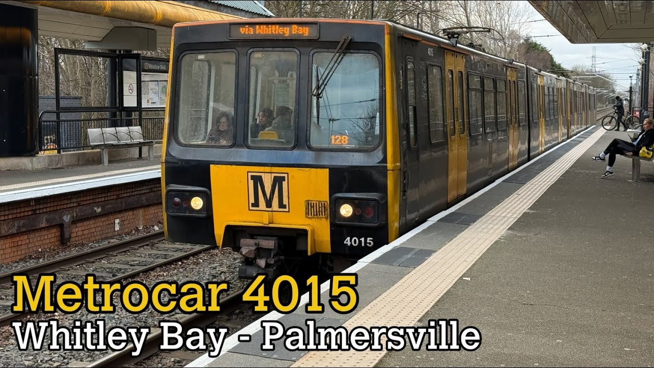 Tyne and Wear Metro | Metrocar 4015 Whitley Bay - Palmersville